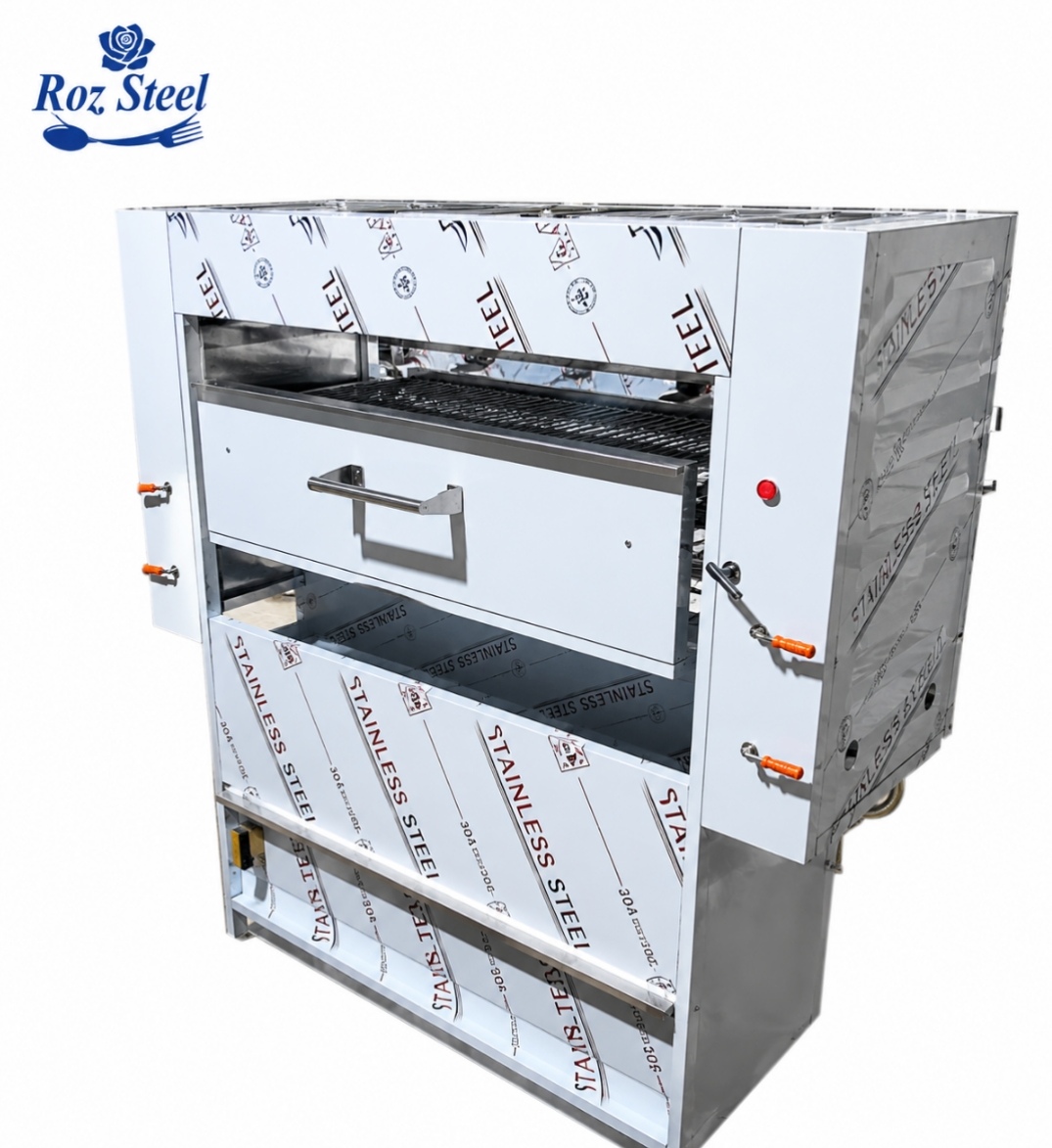 کباب پز تابشی رز استیل